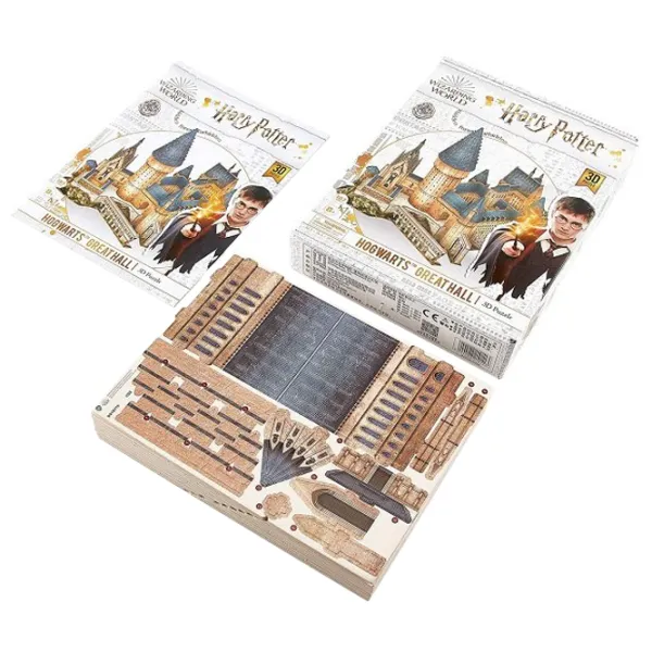 Пазл 3D CubicFun HARRY POTTER HOGWARTS (Great Hall) 6+/ Количество деталей: 187 photo 6