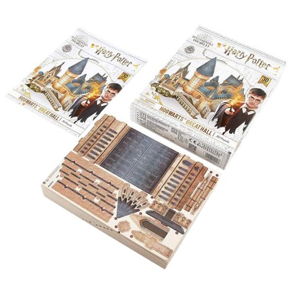 Пазл 3D CubicFun HARRY POTTER HOGWARTS (Great Hall) 6+/ Количество деталей: 187 photo 6