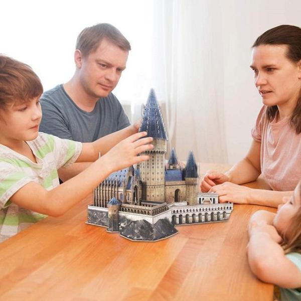 Пазл 3D CubicFun HARRY POTTER HOGWARTS (Great Hall) 6+/ Количество деталей: 187 photo 7