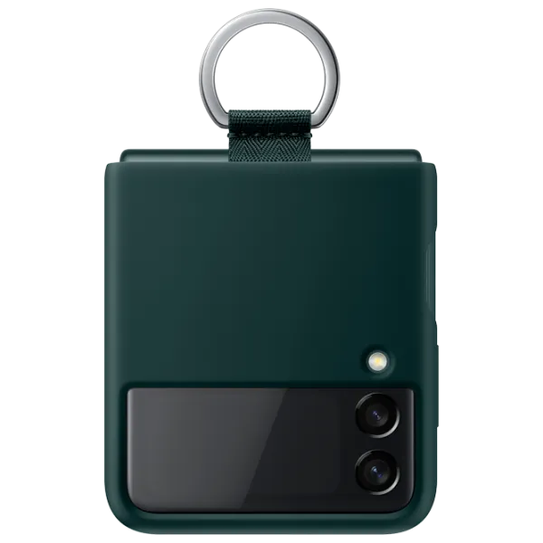Чехол для смартфона Samsung Galaxy Flip3 Samsung/ Back/ Силикон/ Зелёный photo 3