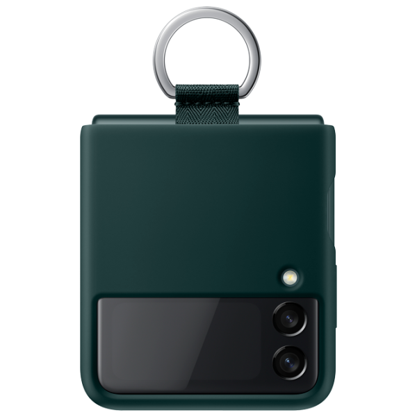 Чехол для смартфона Samsung Galaxy Flip3 Samsung/ Back/ Силикон/ Зелёный photo 3