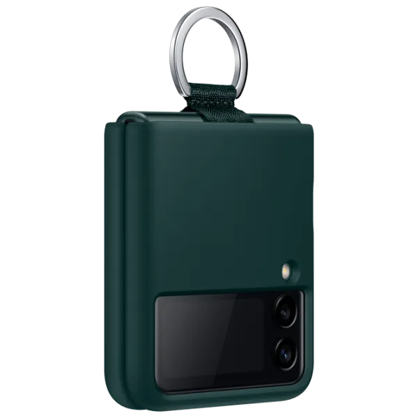 Чехол для смартфона Samsung Galaxy Flip3 Samsung/ Back/ Силикон/ Зелёный photo 4