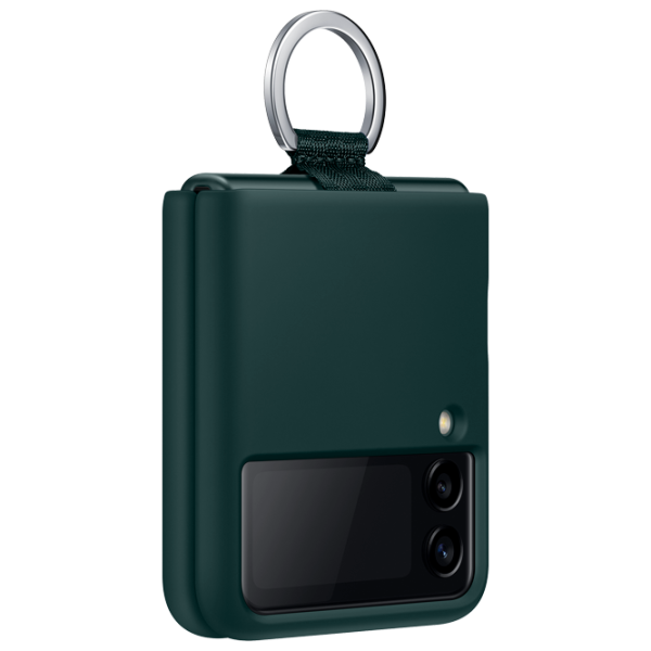 Чехол для смартфона Samsung Galaxy Flip3 Samsung/ Back/ Силикон/ Зелёный photo 4