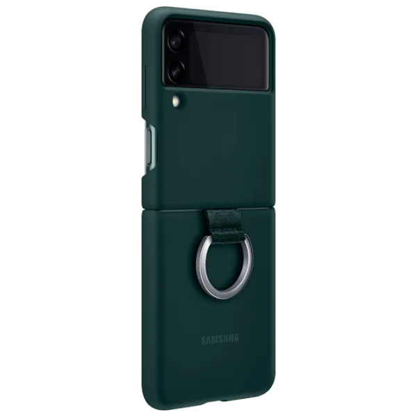 Чехол для смартфона Samsung Galaxy Flip3 Samsung/ Back/ Силикон/ Зелёный photo 6