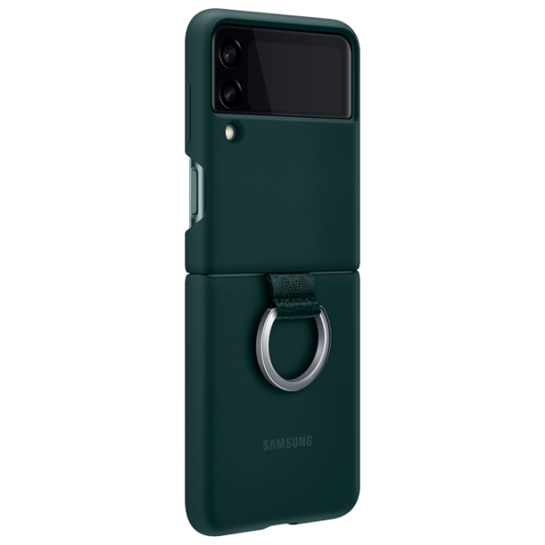 Чехол для смартфона Samsung Galaxy Flip3 Samsung/ Back/ Силикон/ Зелёный photo 6