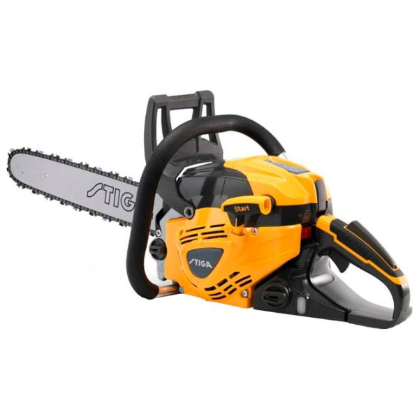 Fierăstrău cu lanţ STIGA SP 386 (16") pe benzină/ Yellow photo 2
