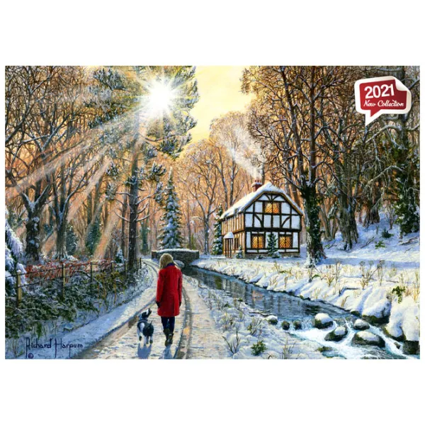 Puzzle 2D Anatolian Winter Woodland 12+/ Numărul de piese: 2000 photo 2