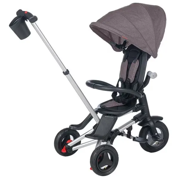 Трицикл Qplay Nova Air 25 кг/ Серый photo 2 Трицикл Qplay Nova Air 25 кг/ Серый photo 2
