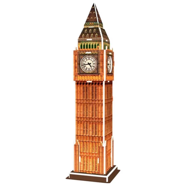 Пазл 3D CubicFun BIG BEN 6+/ Количество деталей: 47 photo 3