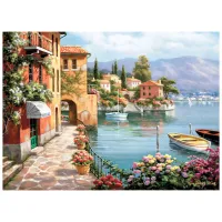 Puzzle 2D Anatolian Villa De Lago 12+/ Numărul de piese: 1500 photo 2