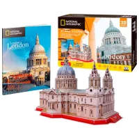 Puzzle 3D CubicFun St.Pauls Cathedral 6+/ Numărul de piese: 107 photo 2