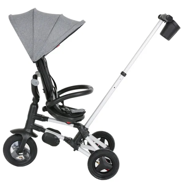 Трицикл Qplay Nova Plus Air 25 кг/ Серый photo 2 Трицикл Qplay Nova Plus Air 25 кг/ Серый photo 2