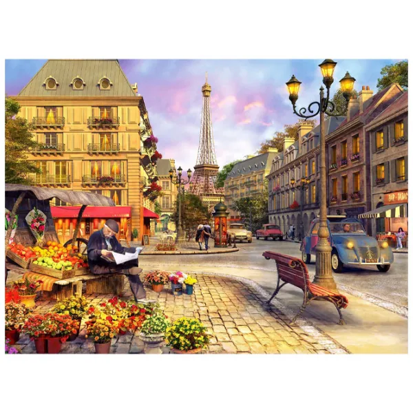 Пазл 2D Anatolian Paris Street Life 12+/ Количество деталей: 1500 photo 2