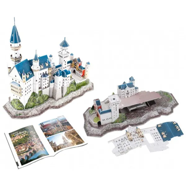 Пазл 3D CubicFun NEUSCHWANSTEIN CASTLE 6+/ Количество деталей: 121 photo 5