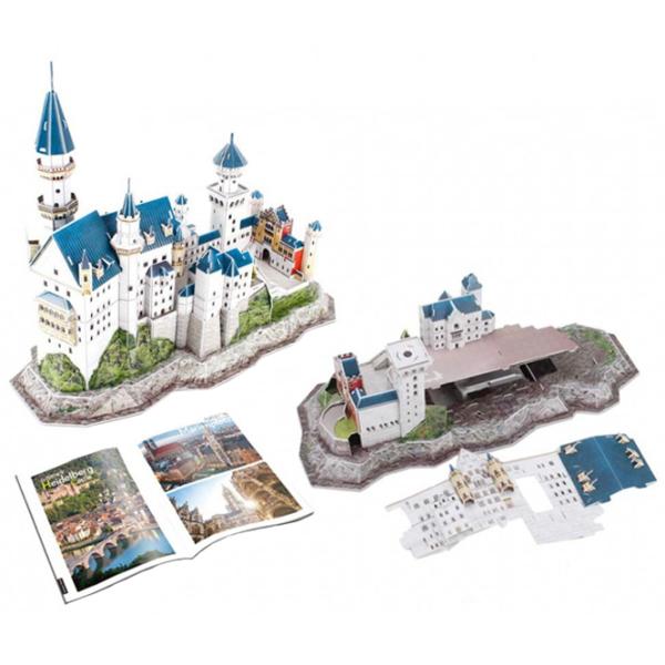 Пазл 3D CubicFun NEUSCHWANSTEIN CASTLE 6+/ Количество деталей: 121 photo 5