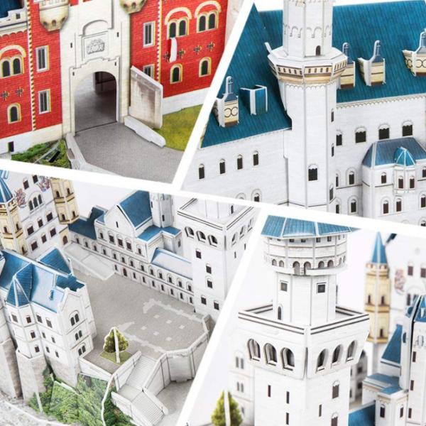 Пазл 3D CubicFun NEUSCHWANSTEIN CASTLE 6+/ Количество деталей: 121 photo 6