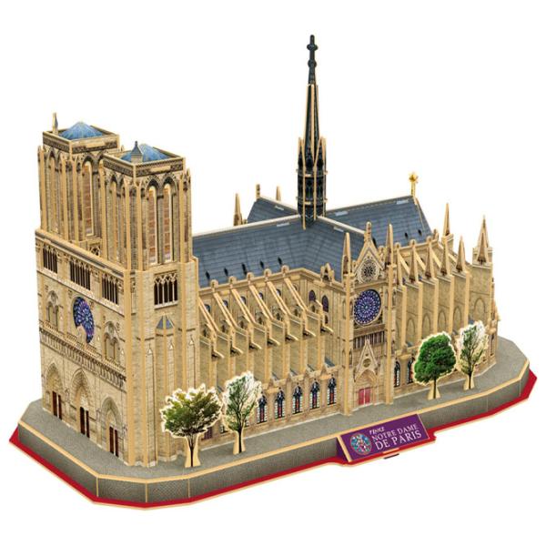 Пазл 3D CubicFun PUZZLE NOTRE DAM DE PARIS 6+/ Количество деталей: 128 photo 4