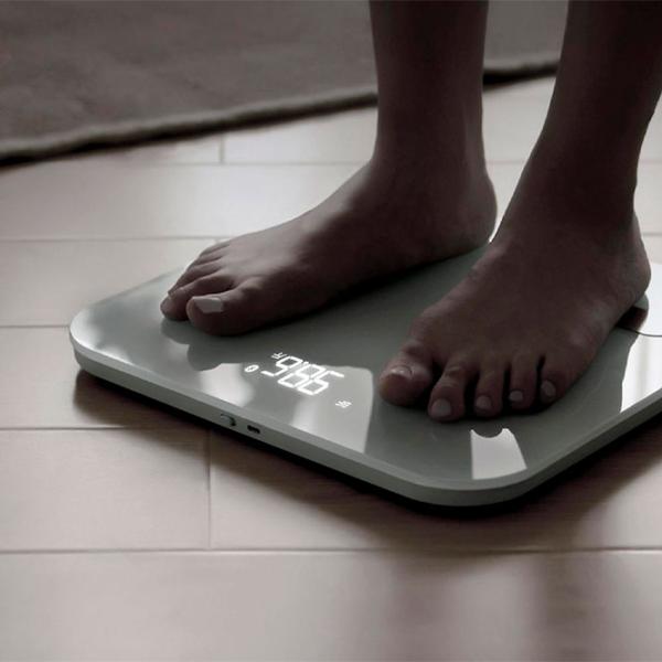 Cântar de podea Yunmai Fat Scale Color 2 White photo 3