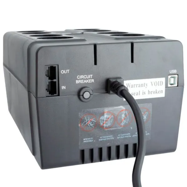 ИБП PowerCom CUB-1000E Черный photo 3