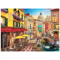Пазл 2D Anatolian Canal Cafe Venice 12+/ Количество деталей: 1500 photo 2
