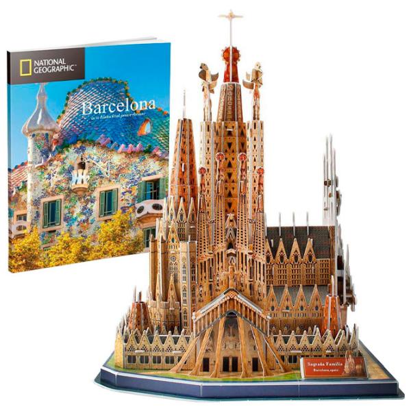 Пазл 3D CubicFun SAGRADA FAMILIA 6+/ Количество деталей: 184 photo 3
