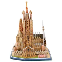 Puzzle 3D CubicFun SAGRADA FAMILIA 6+/ Numărul de piese: 184 photo 4