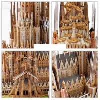 Puzzle 3D CubicFun SAGRADA FAMILIA 6+/ Numărul de piese: 184 photo 5
