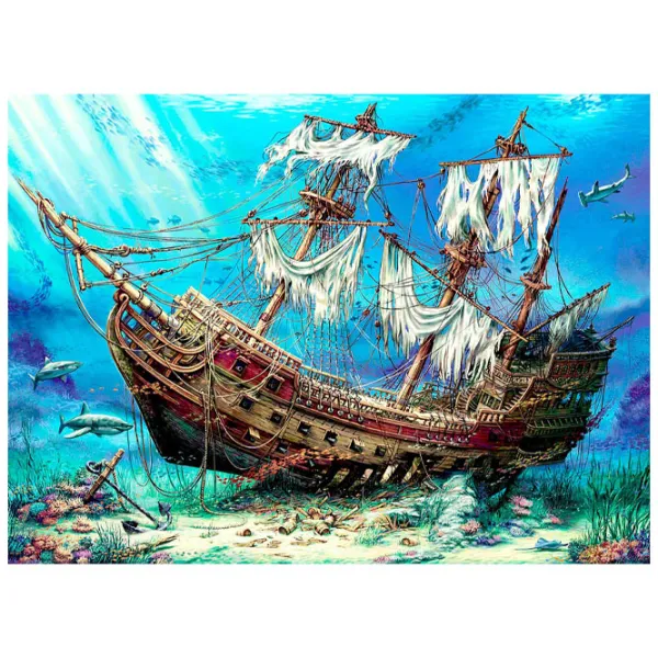 Пазл 2D Anatolian Shipwreck Sea 12+/ Количество деталей: 1500 photo 2