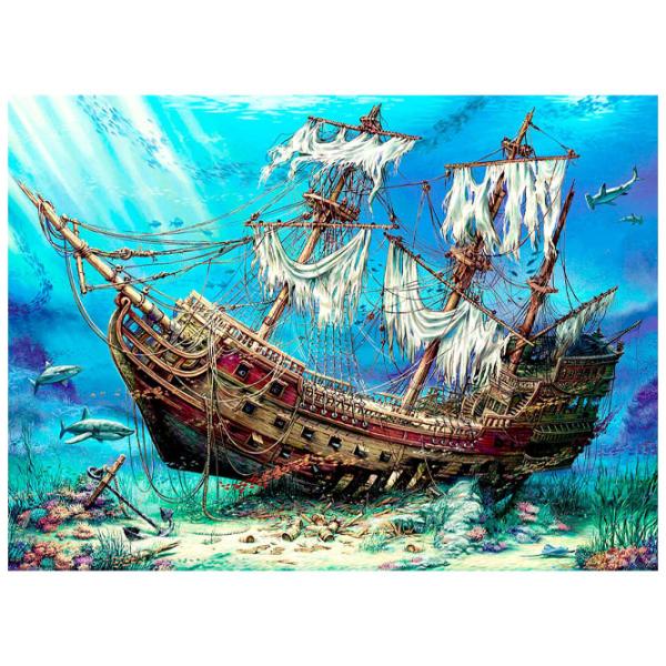 Пазл 2D Anatolian Shipwreck Sea 12+/ Количество деталей: 1500 photo 2