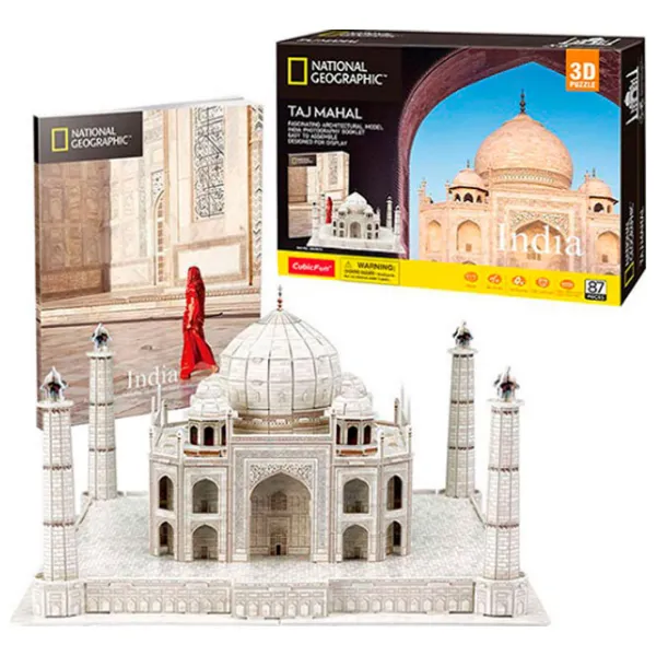 Puzzle 3D CubicFun TAJ MAHAL 6+/ Numărul de piese: 87 photo 2