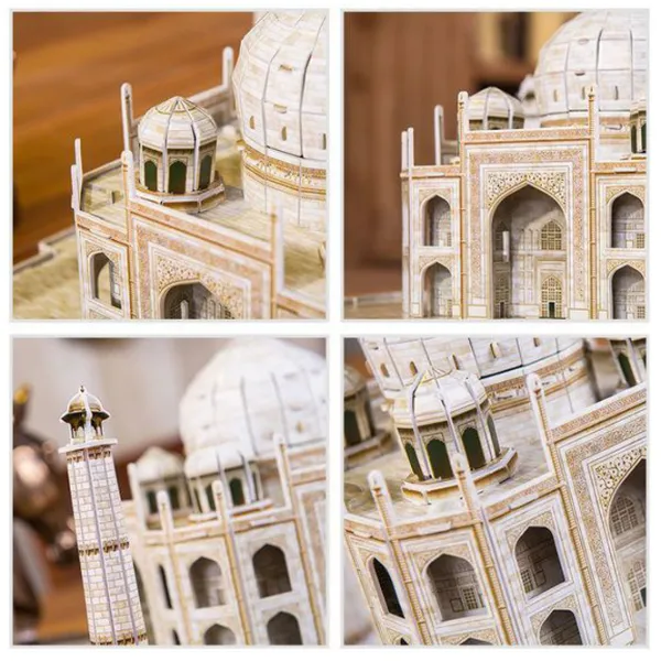 Puzzle 3D CubicFun TAJ MAHAL 6+/ Numărul de piese: 87 photo 6