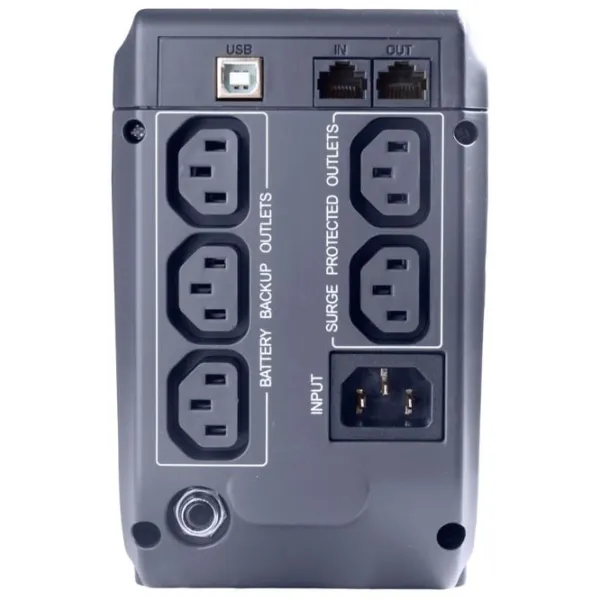 ИБП PowerCom Imperial 625AP Черный photo 5