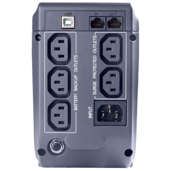 ИБП PowerCom Imperial 625AP Черный photo 5