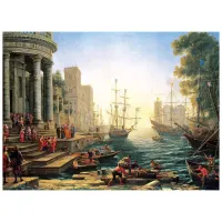 Puzzle 2D Anatolian Seaport with 12+/ Numărul de piese: 3000 photo 2