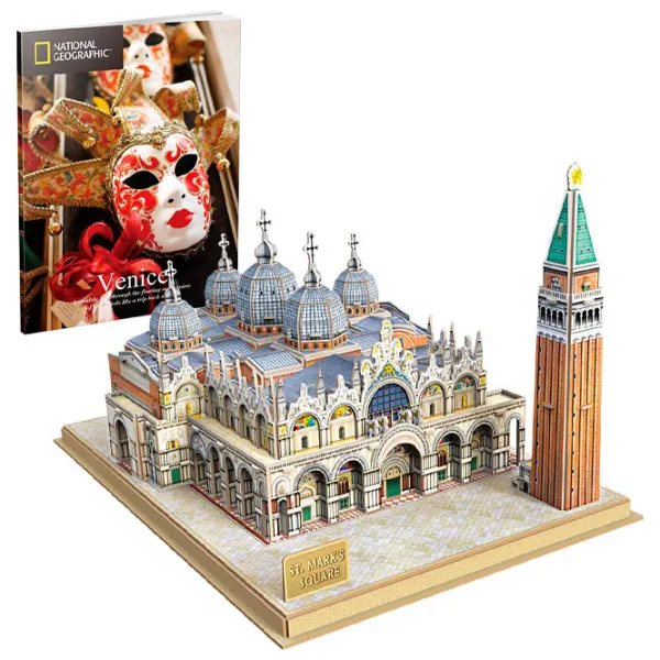 Пазл 3D CubicFun ST. MARKS SQUARE 6+/ Количество деталей: 107 photo 3