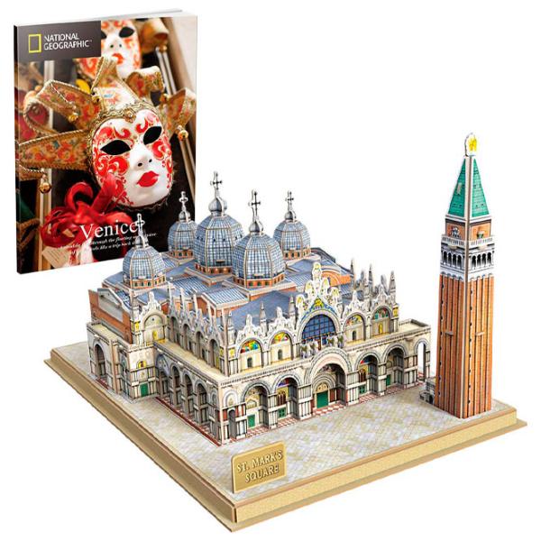Пазл 3D CubicFun ST. MARKS SQUARE 6+/ Количество деталей: 107 photo 3