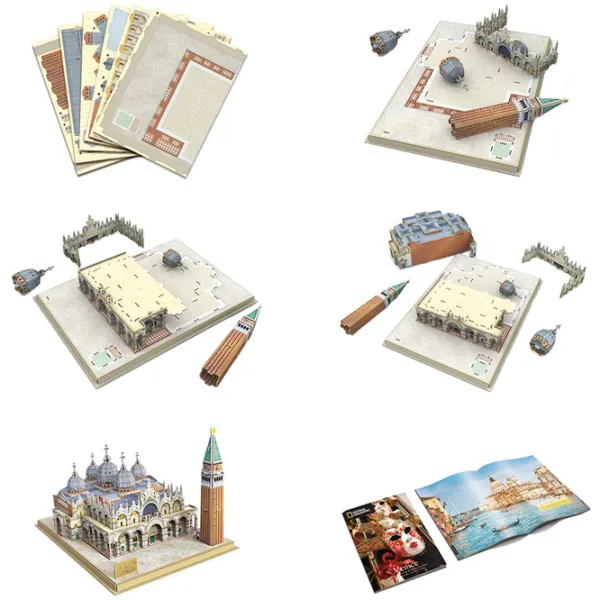Пазл 3D CubicFun ST. MARKS SQUARE 6+/ Количество деталей: 107 photo 5