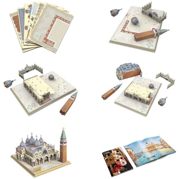 Пазл 3D CubicFun ST. MARKS SQUARE 6+/ Количество деталей: 107 photo 5