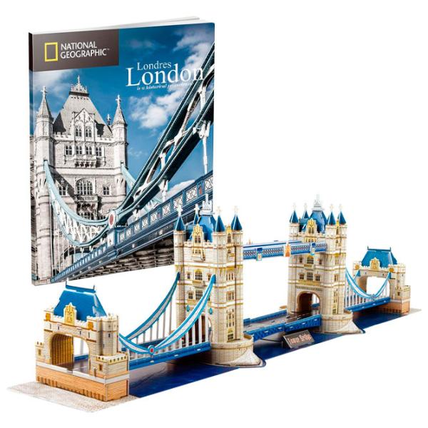 Пазл 3D CubicFun TOWER BRIDGE 6+/ Количество деталей: 120 photo 3