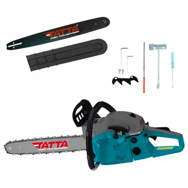 Цепная пила Tatta TD 5200 бензиновая/ Синий photo 2