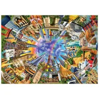 Puzzle 2D Anatolian 360 World 12+/ Numărul de piese: 3000 photo 2