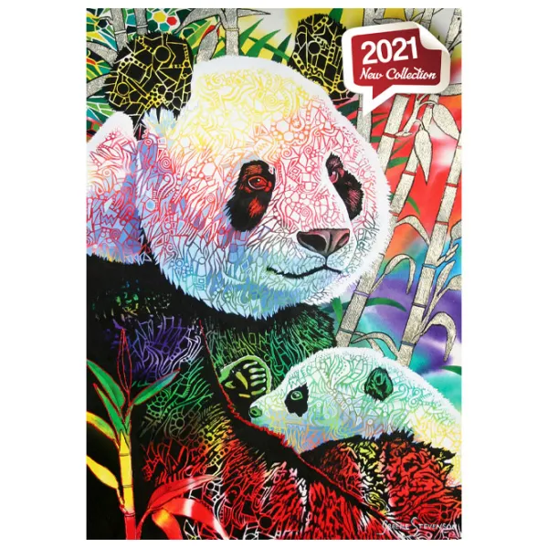 Пазл 2D Anatolian Rainbow Panda 12+/ Количество деталей: 1000 photo 2