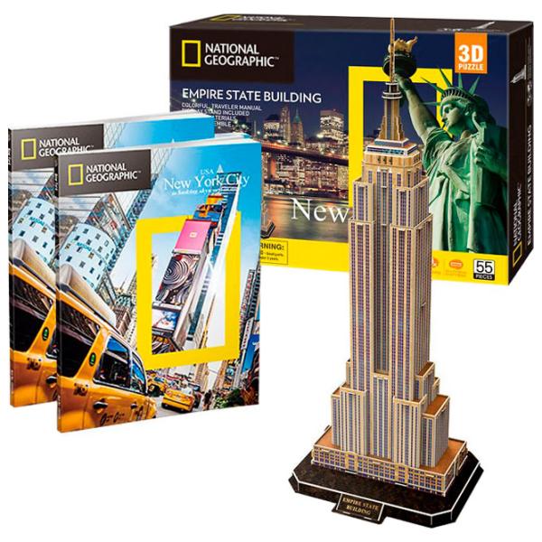 Пазл 3D CubicFun EMPIRE STATE BUILDING 6+/ Количество деталей: 55 photo 2