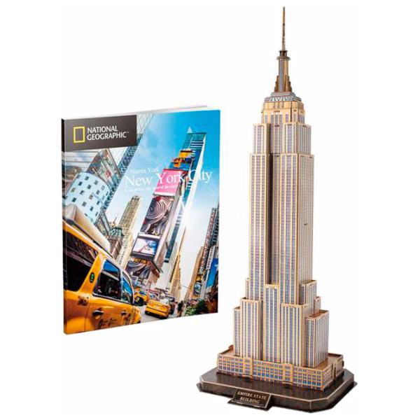 Пазл 3D CubicFun EMPIRE STATE BUILDING 6+/ Количество деталей: 55 photo 3