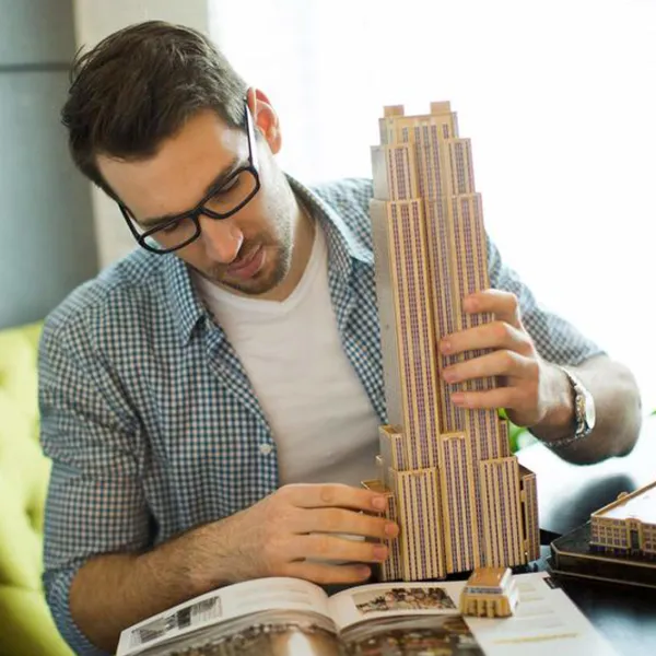 Пазл 3D CubicFun EMPIRE STATE BUILDING 6+/ Количество деталей: 55 photo 5
