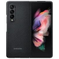 Husă pentru smartphone Samsung Galaxy Fold3 Samsung/ Back/ Aramid/ Black photo 2