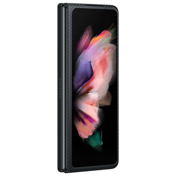 Husă pentru smartphone Samsung Galaxy Fold3 Samsung/ Back/ Aramid/ Black photo 4