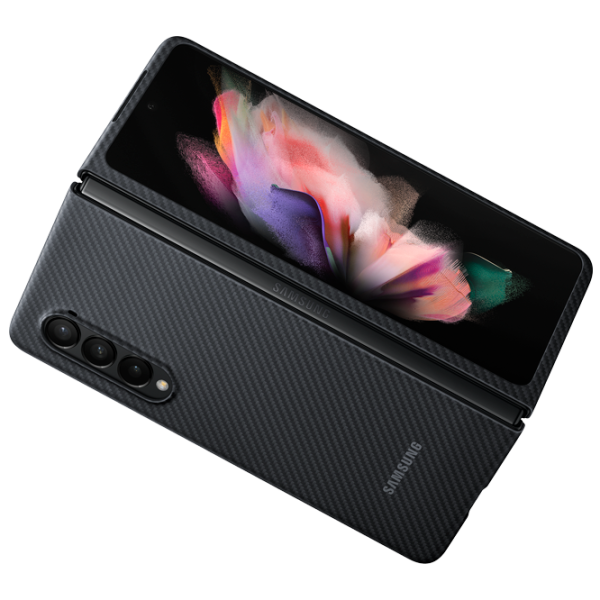 Husă pentru smartphone Samsung Galaxy Fold3 Samsung/ Back/ Aramid/ Black photo 7