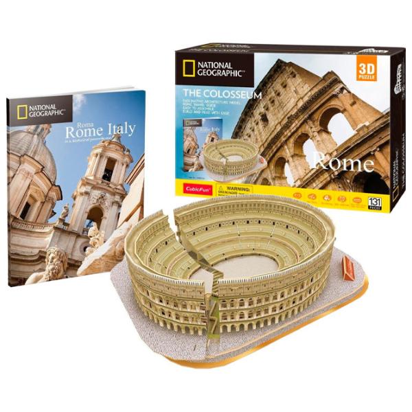 Пазл 3D CubicFun HE COLOSSEUM 6+/ Количество деталей: 131 photo 2
