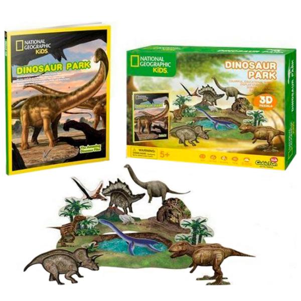 Puzzle 3D CubicFun DINOSAUR PARK 6+/ Numărul de piese: 43 photo 2 Puzzle 3D CubicFun DINOSAUR PARK 6+/ Numărul de piese: 43 photo 2